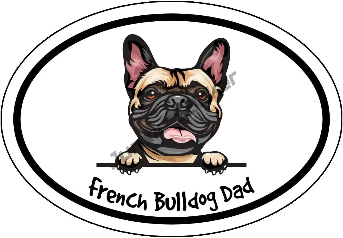 13CM Bulldog Decal Bull Terrier Car Sticker for Car Phone Bumper Decal Reflective Stickers Waterproof Car Styling Pet Dog Decal