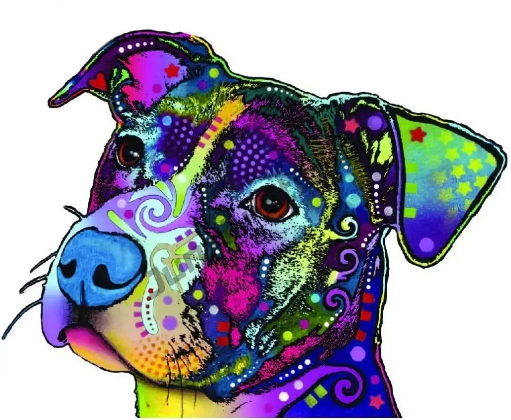 13CM Bulldog Decal Bull Terrier Car Sticker for Car Phone Bumper Decal Reflective Stickers Waterproof Car Styling Pet Dog Decal
