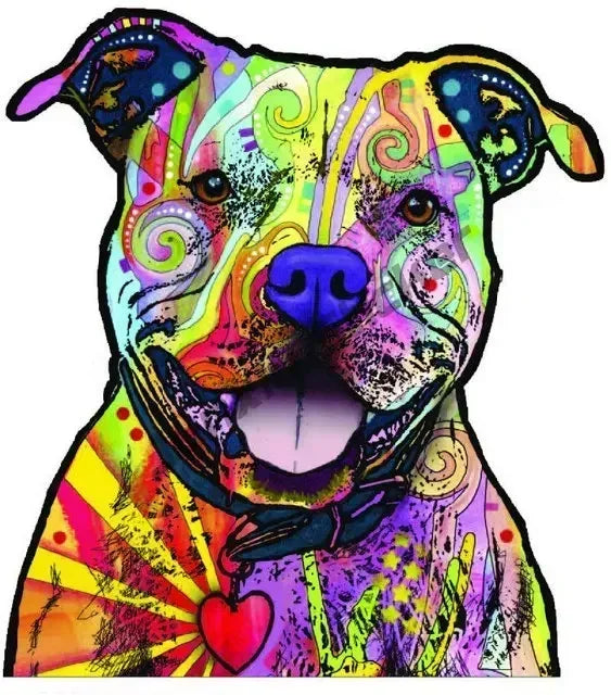 13CM Bulldog Decal Bull Terrier Car Sticker for Car Phone Bumper Decal Reflective Stickers Waterproof Car Styling Pet Dog Decal