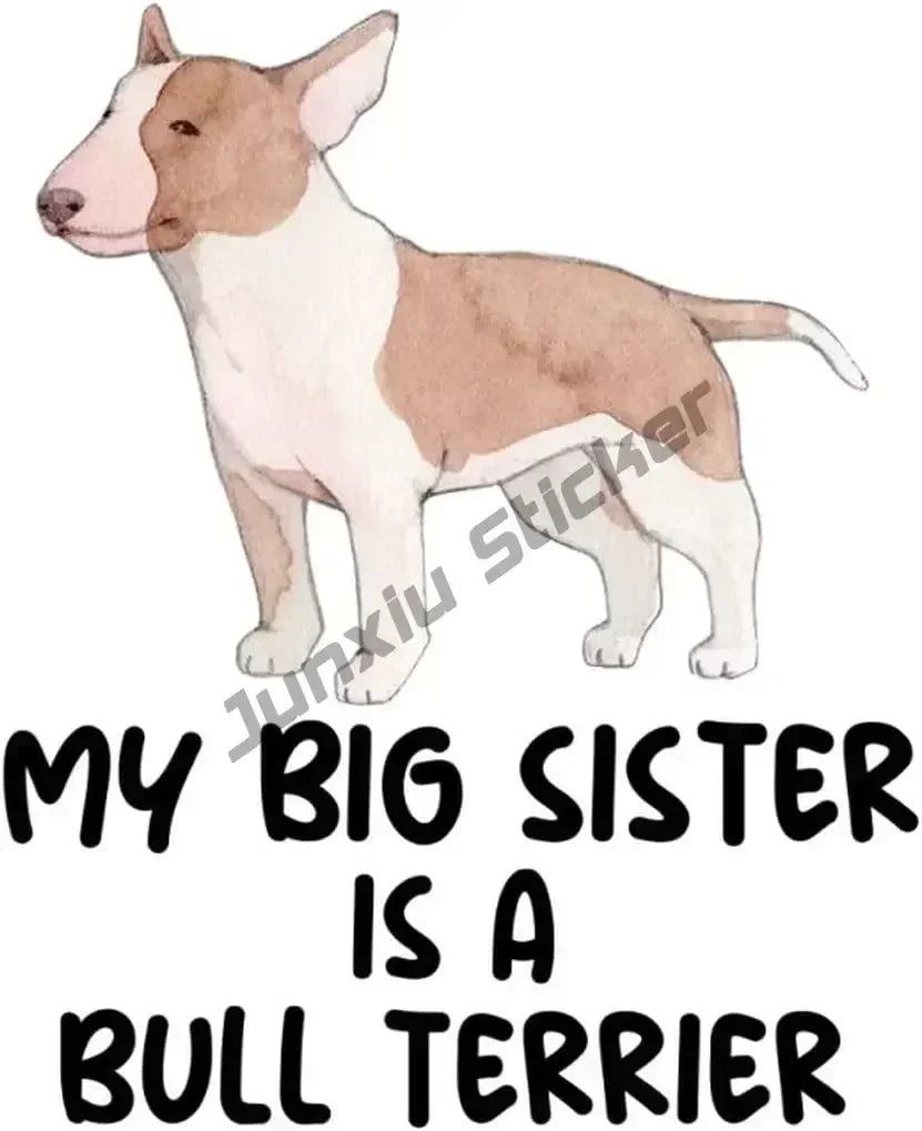 13CM Bulldog Decal Bull Terrier Car Sticker for Car Phone Bumper Decal Reflective Stickers Waterproof Car Styling Pet Dog Decal