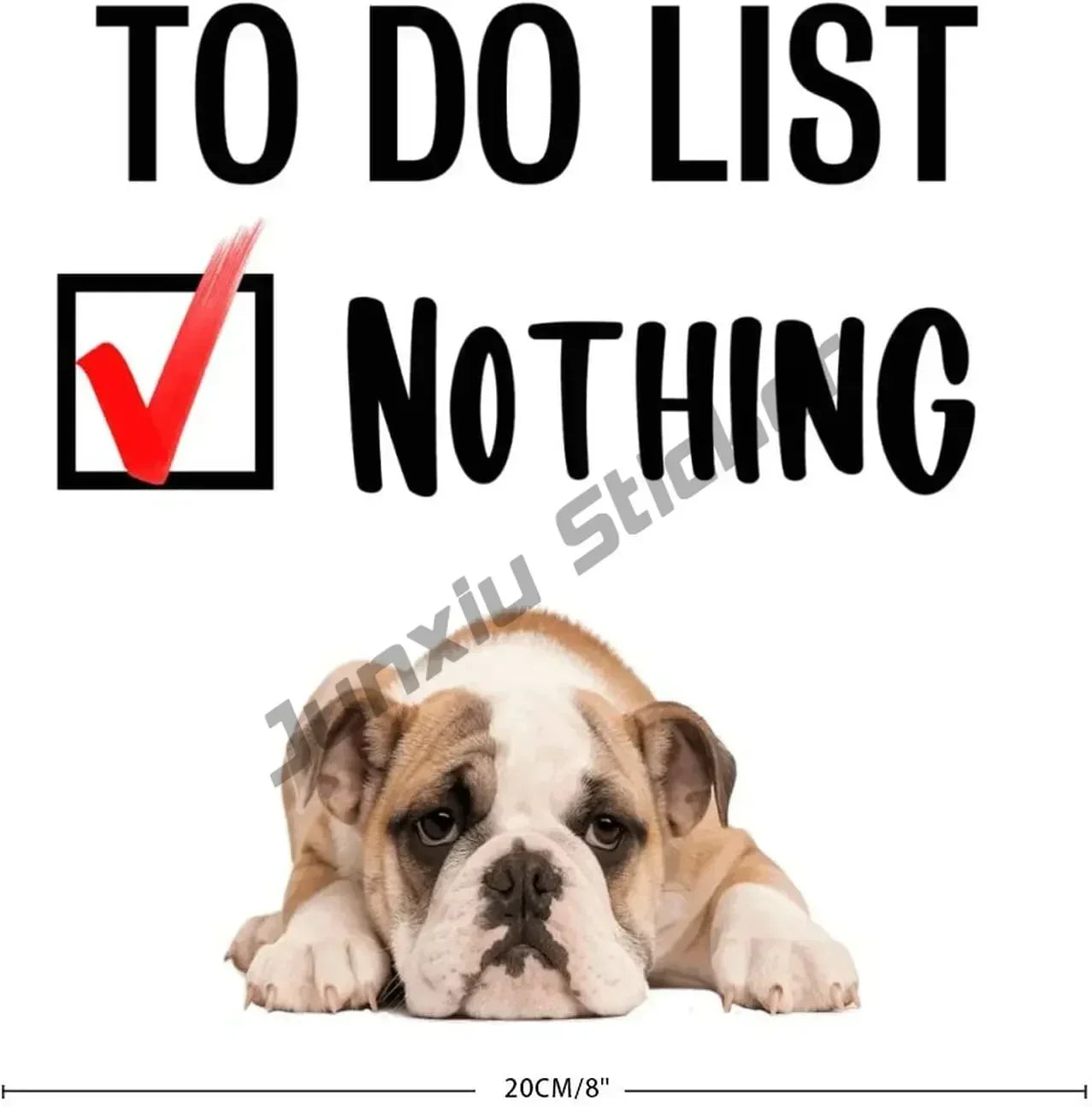13CM Bulldog Decal Bull Terrier Car Sticker for Car Phone Bumper Decal Reflective Stickers Waterproof Car Styling Pet Dog Decal