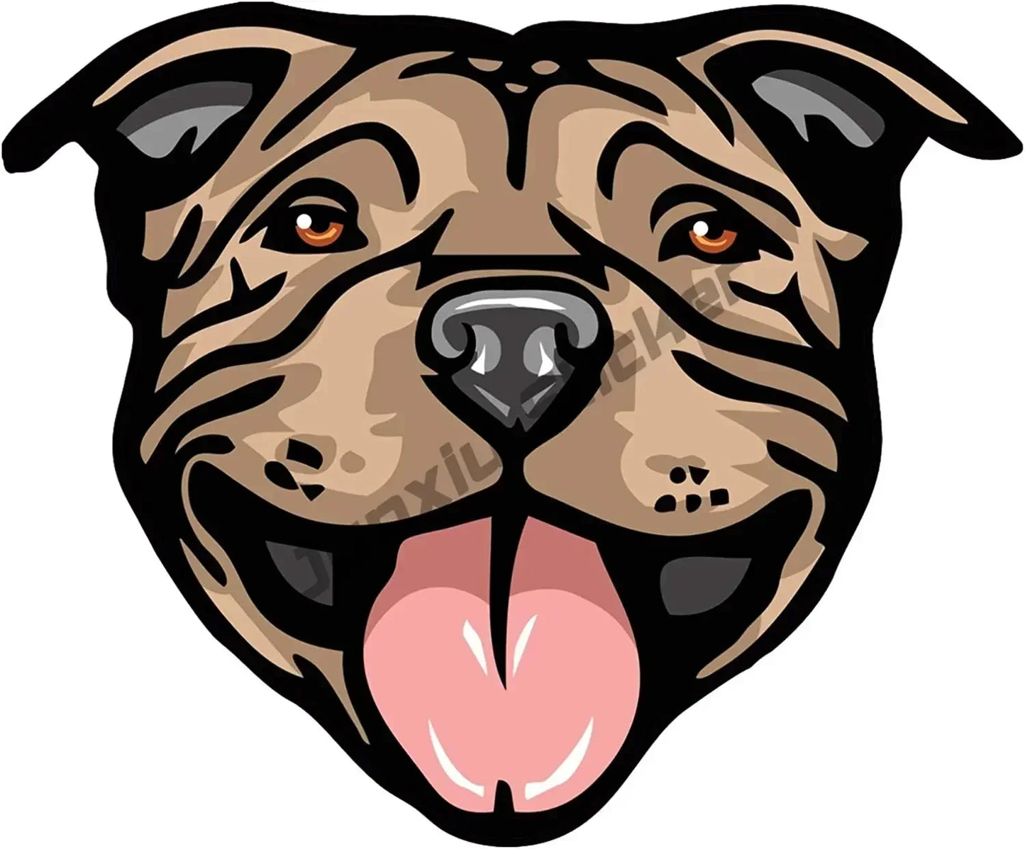 13CM Bulldog Decal Bull Terrier Car Sticker for Car Phone Bumper Decal Reflective Stickers Waterproof Car Styling Pet Dog Decal