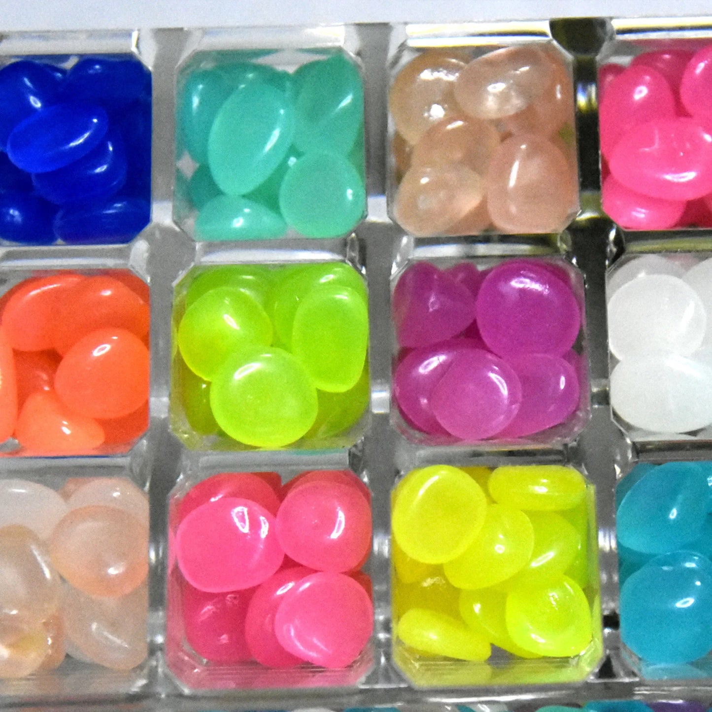 100 Pcs Luminous Rock, Stone Luminous Dark Garden Pebbles, Sidewalk Fish Tank Decoration, Aquariums, Fish Tanks loom